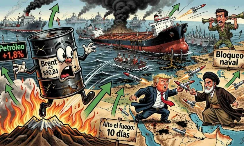 Petróleo sube casi 2% tras nuevos ataques entre Estados Unidos e Irán