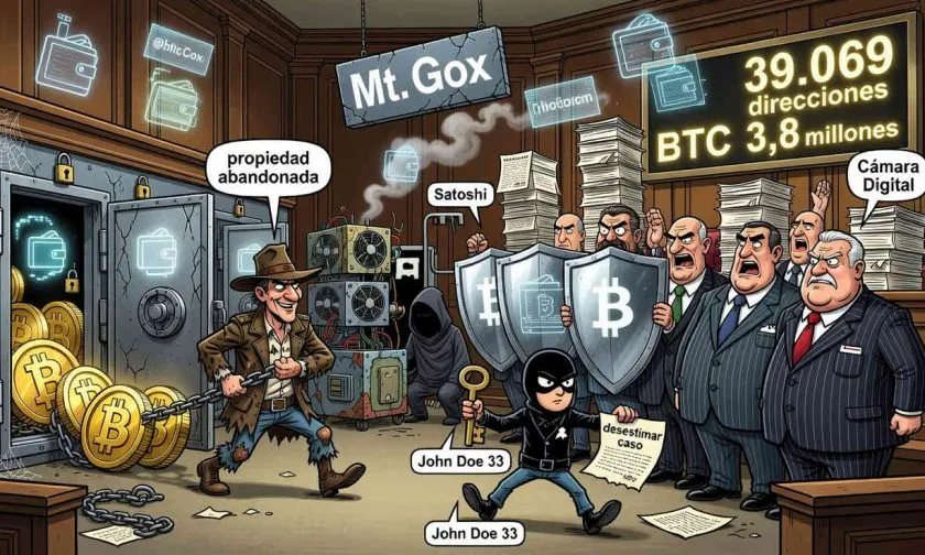 Cámara Digital se suma a batalla legal por las 39.000 direcciones de Bitcoin inactivas