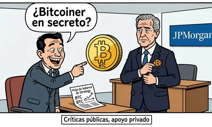 Phong Le, CEO de Strategy, afirma que Jamie Dimon en realidad es un bitcoiner en secreto