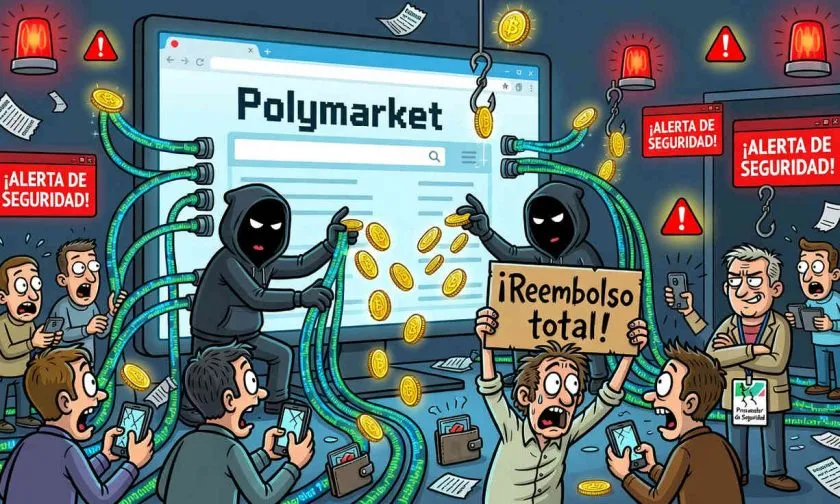 Polymarket confirma robo de fondos tras ataque con código malicioso