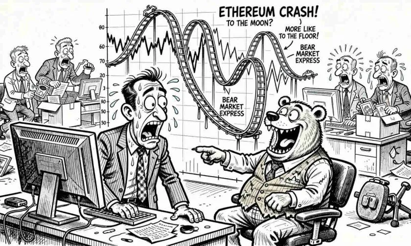 Ethereum en la cuerda floja tras desplome de 34% anual