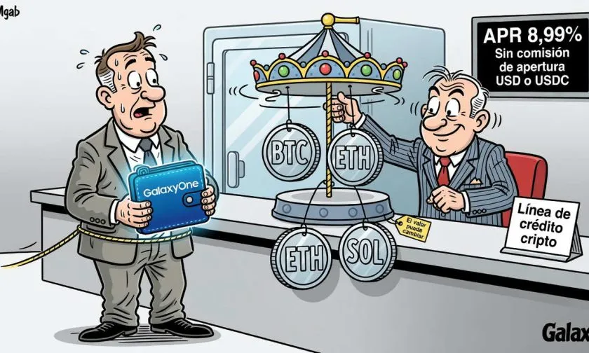 Galaxy Digital lanza línea de crédito respaldada por BTC, ETH y SOL sin necesidad de venta