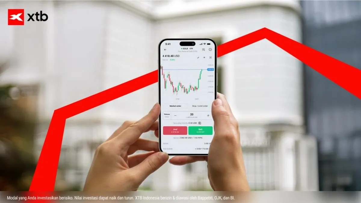 XTB Indonesia luncurkan perdagangan CFD untuk emas, perak, dan minyak