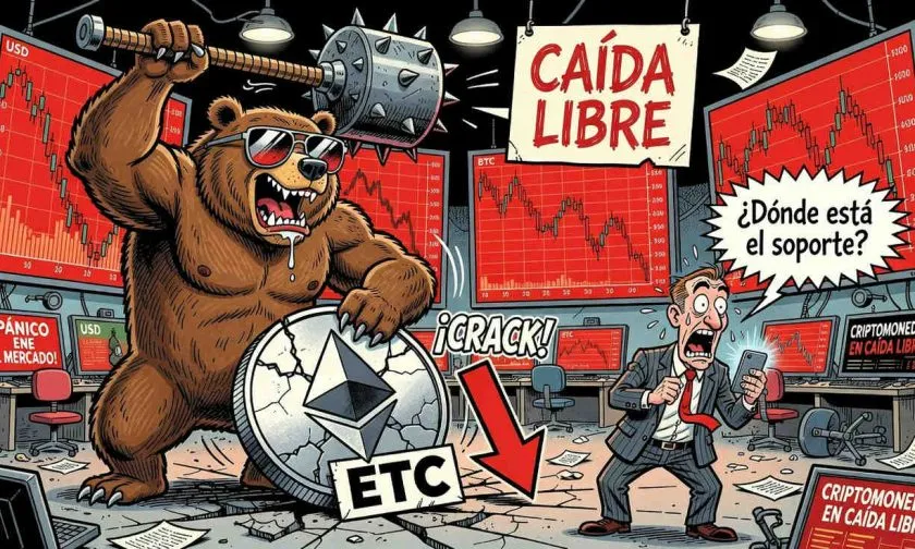 Ethereum Classic pierde 67% en un año, plantea dilemas a inversores