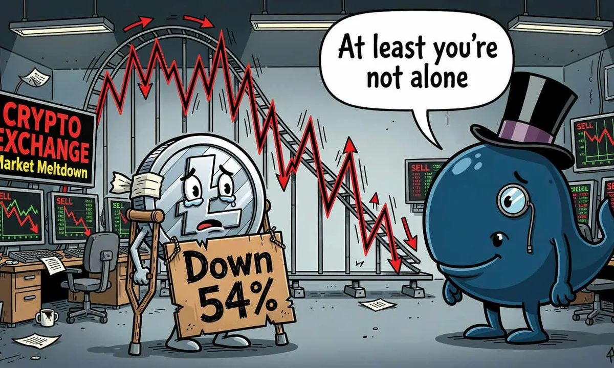 Litecoin (LTC) registra leve rebote del 4.22% en medio de una tendencia bajista persistente