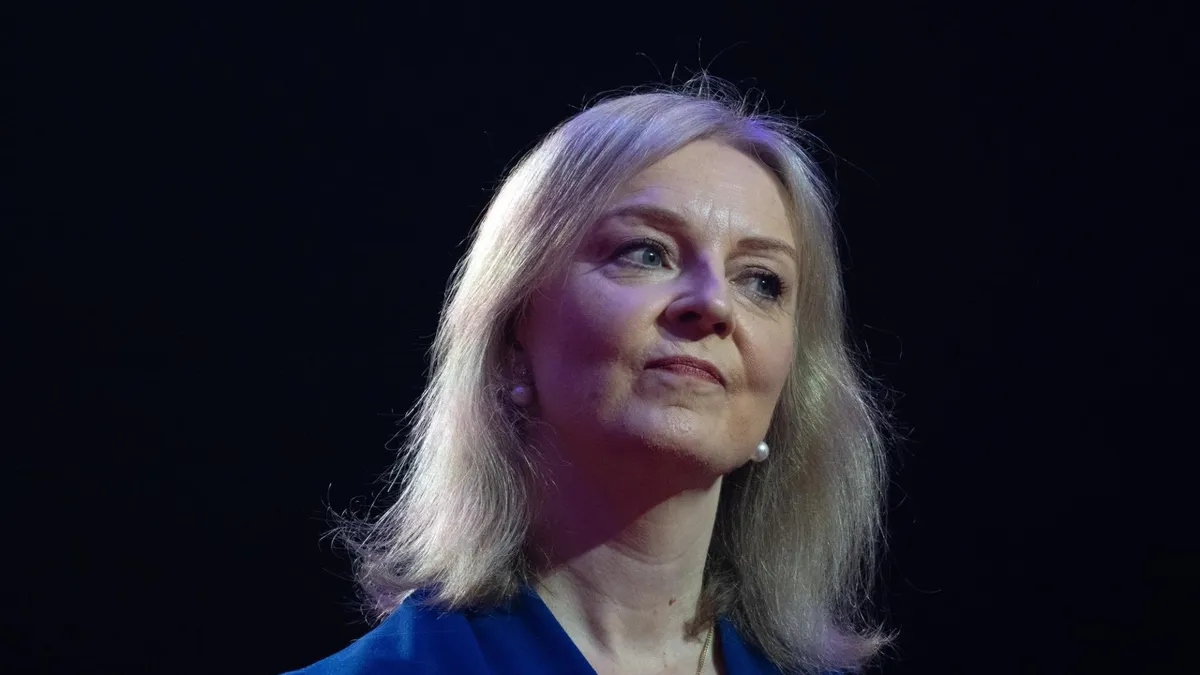 Former UK Prime Minister Liz Truss says bond rout could force emergency spending cuts