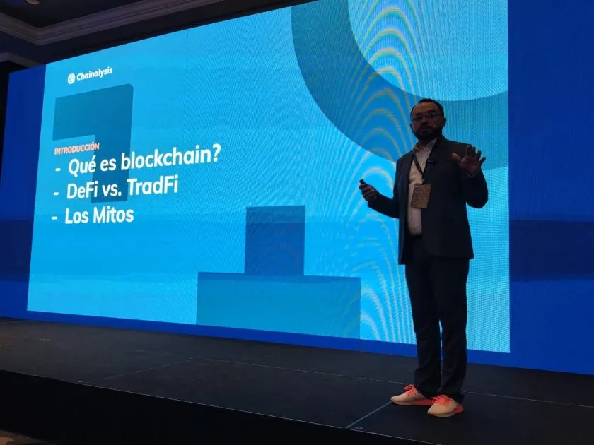Perú Blockchain Conference: crimen con criptos representa menos del 1% de la actividad total, asegura Chainalysis
