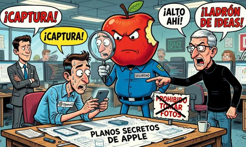 Apple amplía demanda contra OpenAI por filtraciones de empleados sobre productos