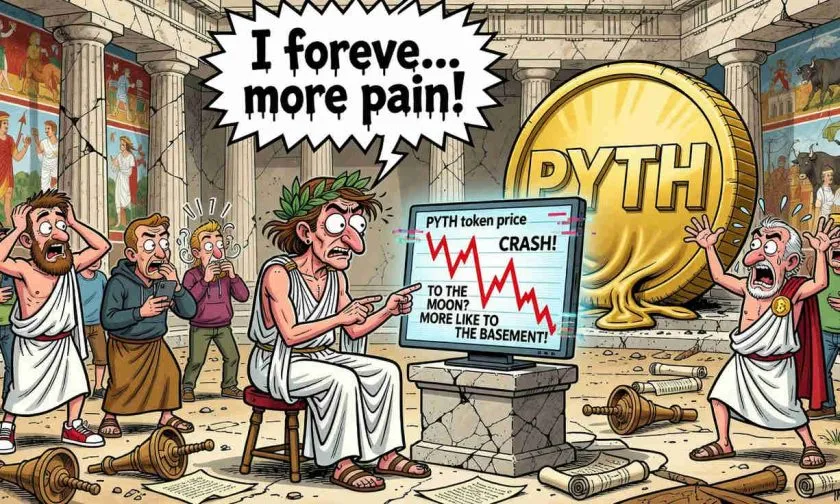 $PYTH se hunde un 5,56% y pone en jaque el rebote mensual tras chocar con la resistencia de 200 días