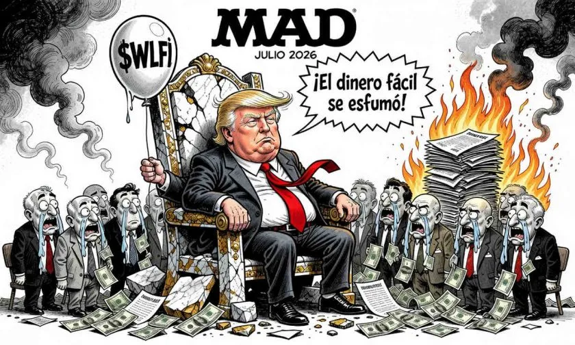 WLFI se desploma 82% desde su máximo histórico: ¿punto final para el token de Donald Trump?