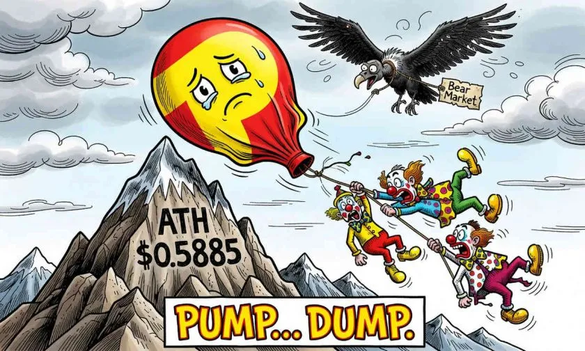 PUMP se desploma un 8% mientras el interés en memecoins se desvanece: ¿un callejón sin salida?