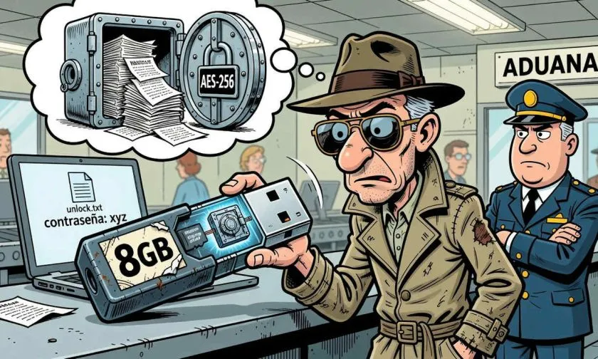 Phantom Drive: el USB de código abierto que esconde una partición cifrada tras un señuelo de 8GB