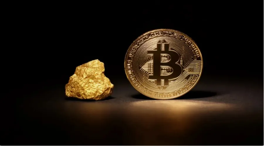 Биткоин начинает двигаться отдельно от акций и золота, по мнению Santiment