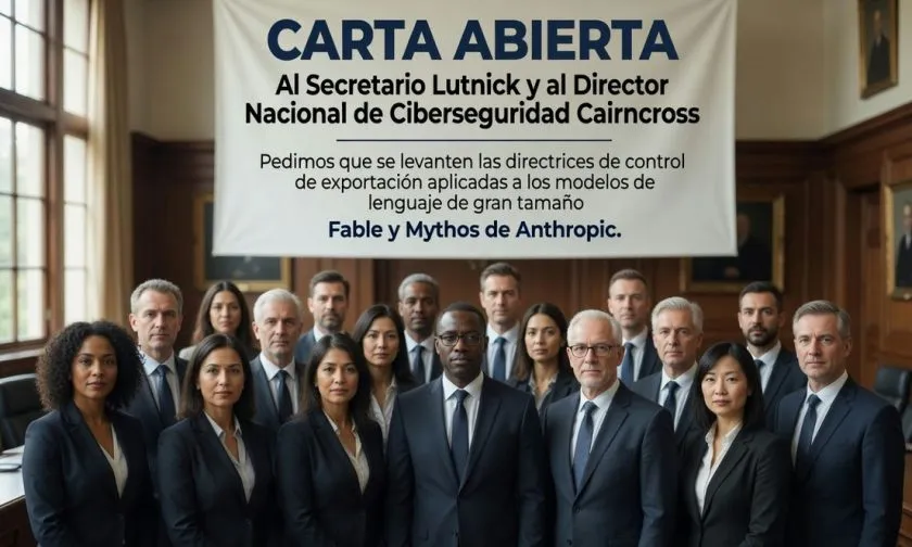 Carta abierta pide revertir controles sobre IA de Anthropic por riesgo para la ciberdefensa