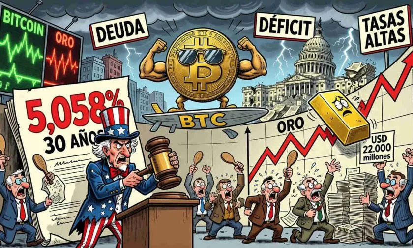 Bitcoin resiste mientras el bono a 30 años de EE. UU. toca su mayor rendimiento desde 2007