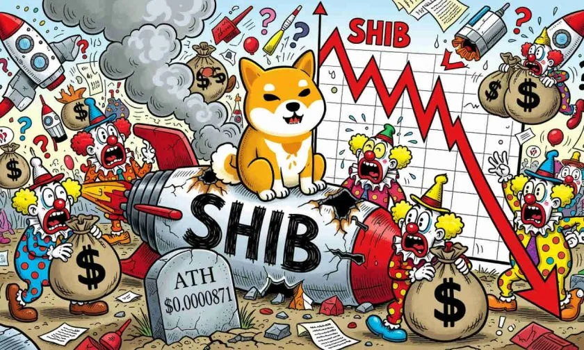 SHIB lucha por mantener los $0,0000043: ¿rebote técnico o último suspiro de la memecoin?