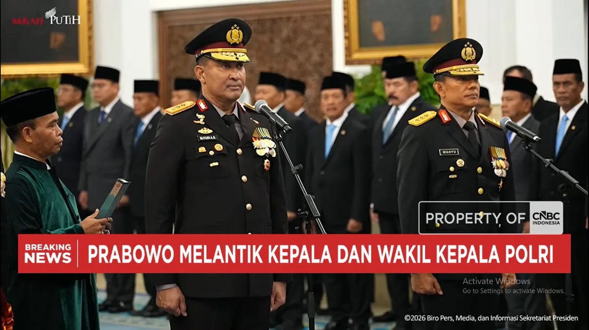 Kapolri dan pimpinan DPR datangi BEI saat IHSG mengalami anjlok 11 persen