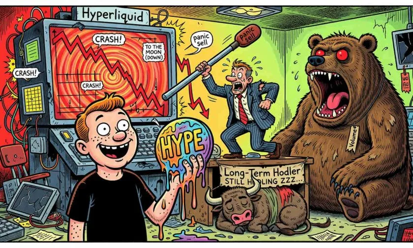 HYPE sufre corrección del 6% tras tocar máximo histórico: ¿toma de ganancias o debilidad estructural en Hyperliquid?