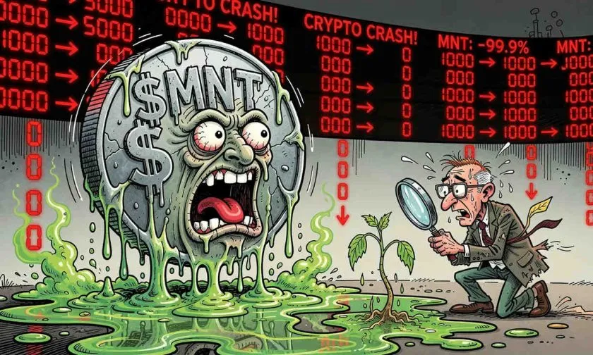 Mantle ($MNT) se desmorona: la capitalización se desploma un 100% desde su máximo histórico