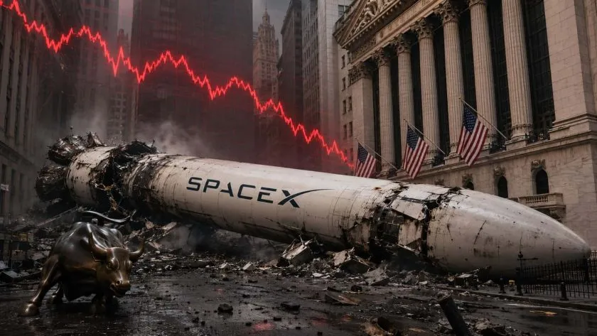 SpaceX cae por segundo día por debajo de su precio de debut a USD $135