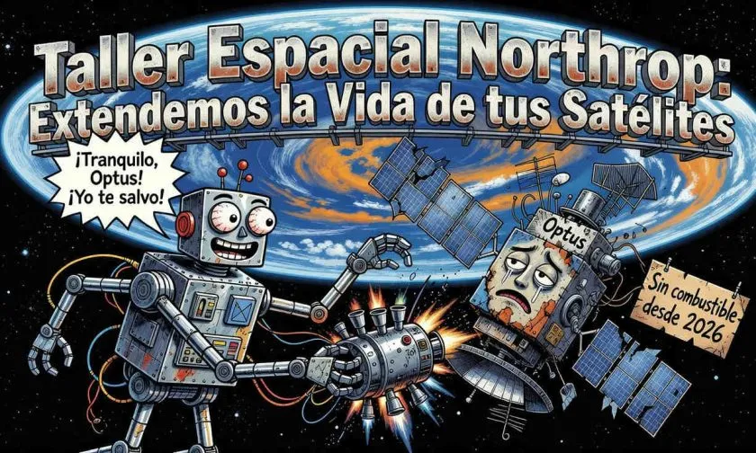 Northrop Grumman lanza naves para extender la vida útil de satélites en órbita
