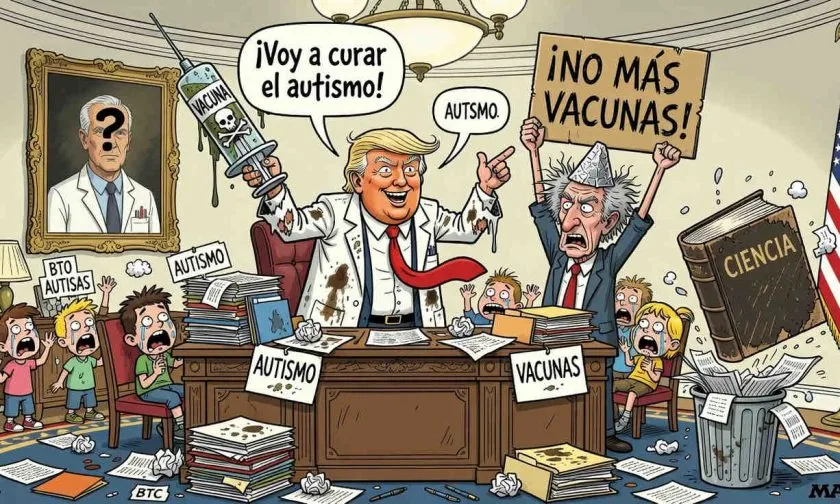 Casa Blanca propone orden ejecutiva que revive falso vínculo entre vacunas y autismo