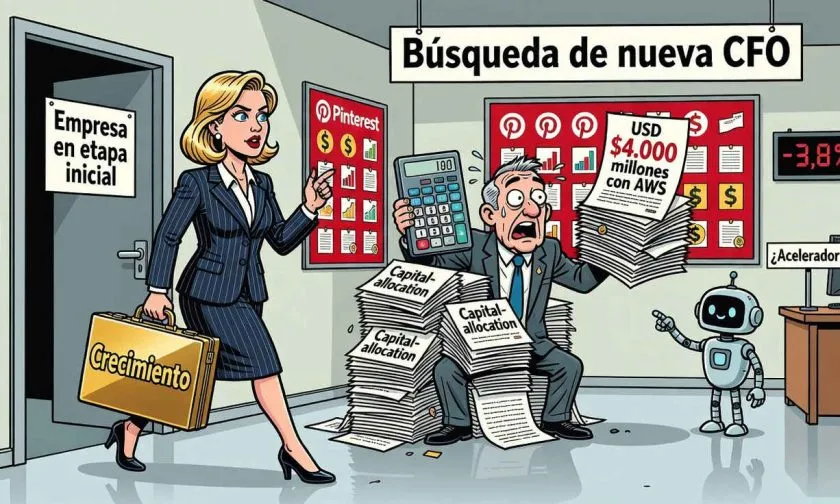 Salida de Julia Donnelly provoca caída del 3,8% en acciones de Pinterest
