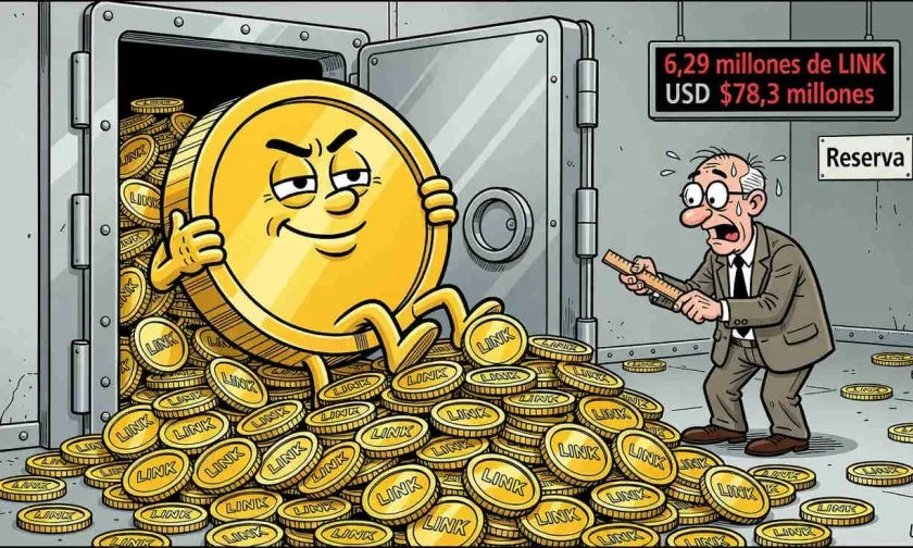 Chainlink Reserve acumula 6,29 millones de LINK, según un reporte