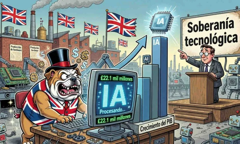El auge de la IA impulsa la economía británica: el sector de información y comunicaciones lidera el crecimiento