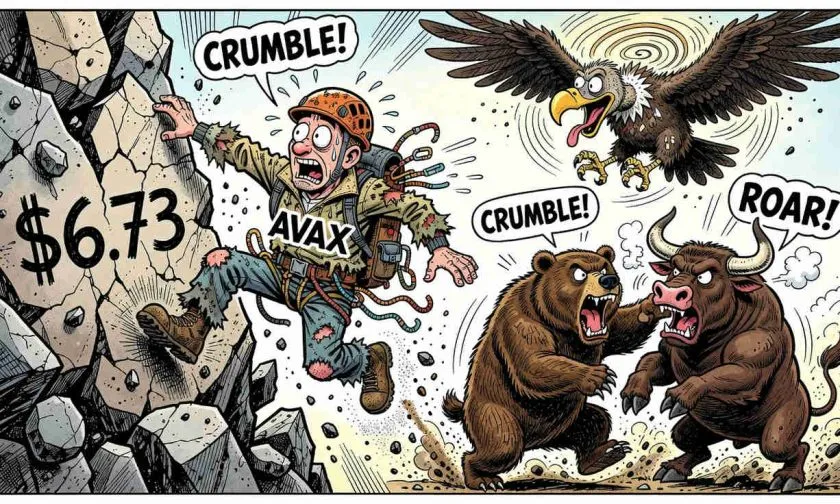 Avalanche ($AVAX) rebota un 3% pero sigue atrapado bajo la media móvil de 200 días