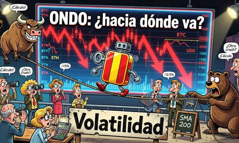 ONDO acumula una caída del 5,8% en la semana y enfrenta un futuro incierto
