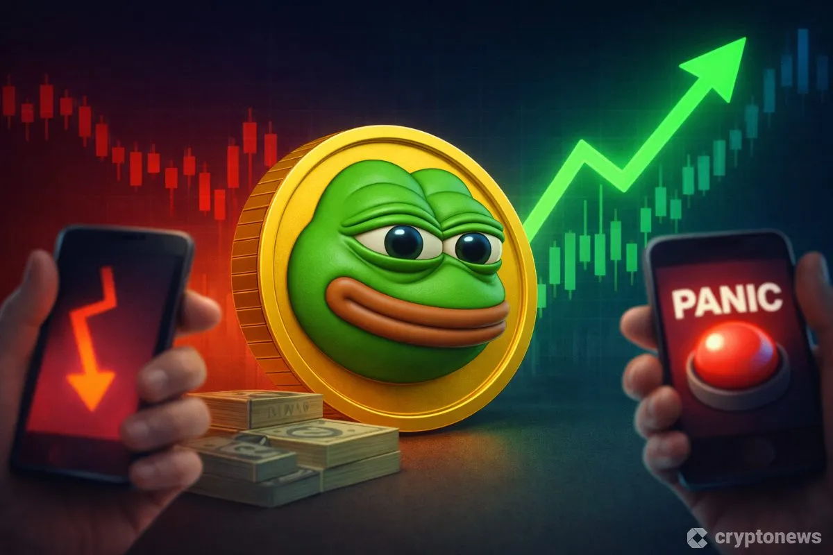 고래들, 일주일 새 PEPE 8,000억 개 매집… 돌파 가능성 주목