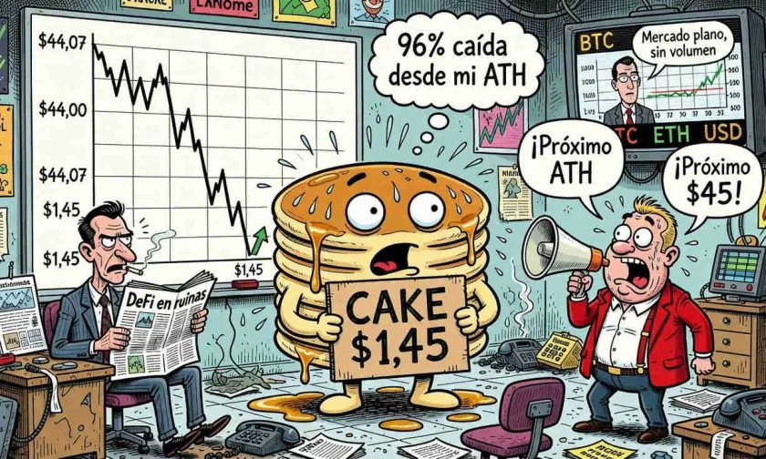 CAKE cotiza estable mientras el mercado DeFi busca catalizadores — Análisis 01/08/2026
