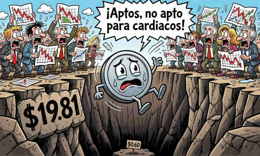 Aptos (APT) se desploma a USD $0,61 mientras el mercado busca un suelo en 2026