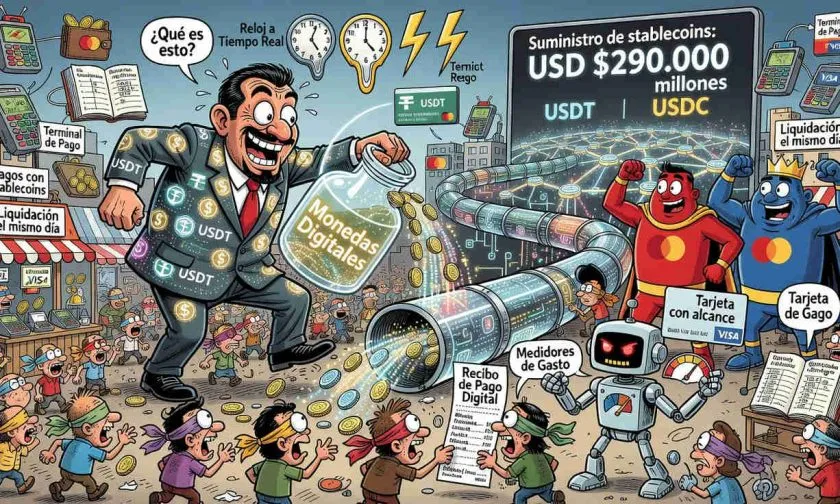 Más de 100.000 comercios aceptan stablecoins sin saberlo, revela Rain