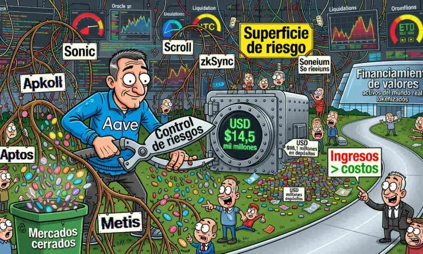 Fundador de Aave apoya el plan de limpieza del mercado por USD $98 millones