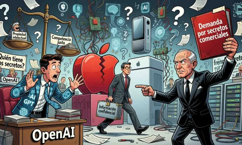 OpenAI rechaza la demanda de Apple por presunto robo de secretos comerciales