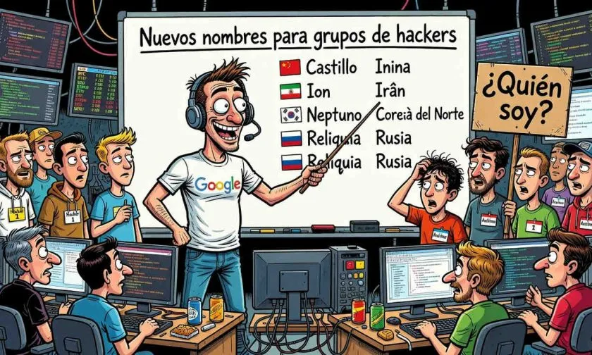 Google cambia nombres de APT por códigos como 'Castillo' y 'Reliquia'