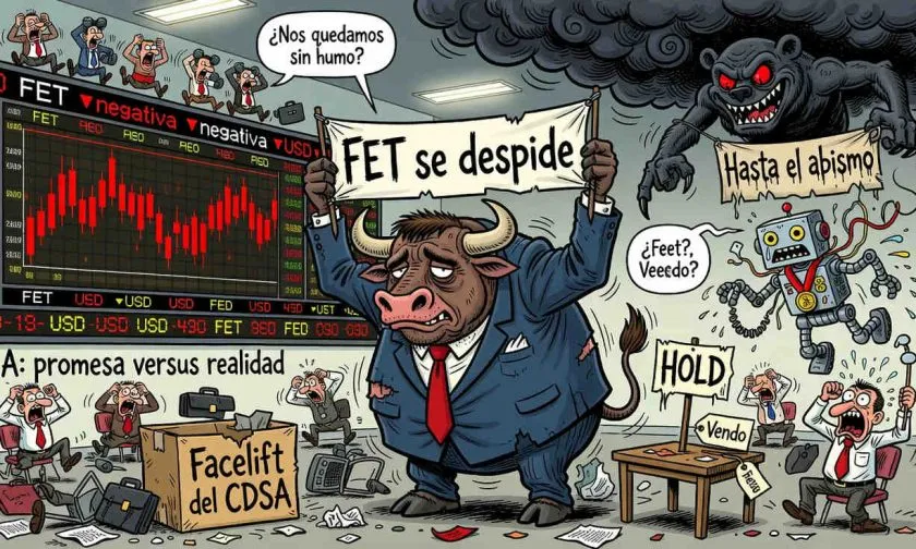 FET registra caída del 2,30% y alcanza mínimos críticos en 2026-08-15