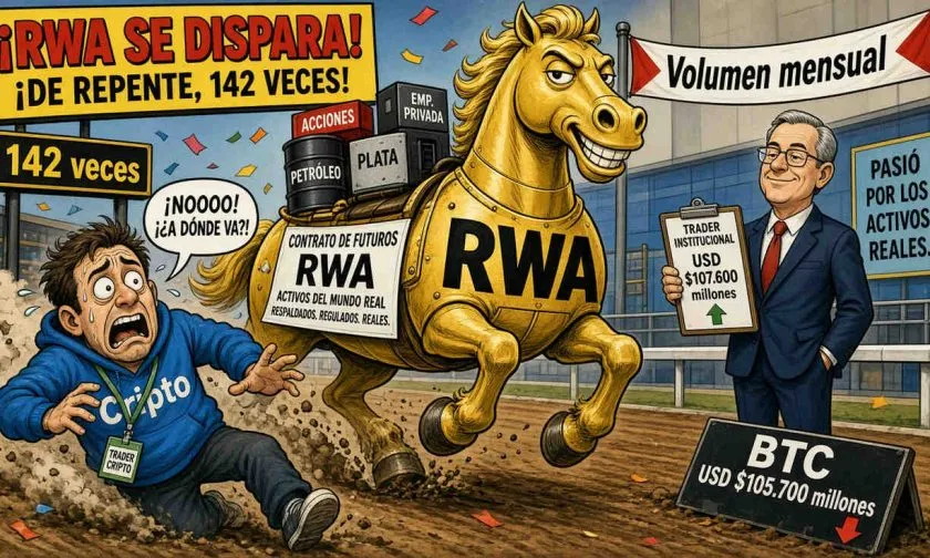 Futuros vinculados a activos reales alcanzan $107.600 millones en volumen mensual