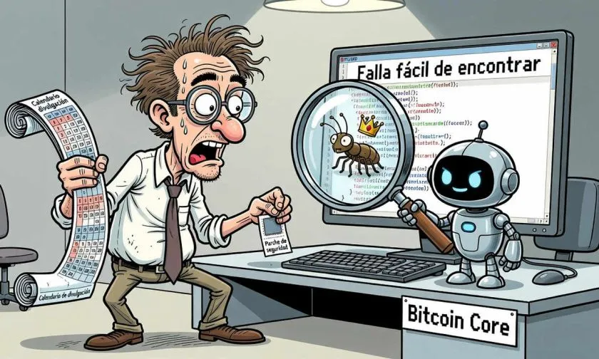 Bitcoin Core ajusta sus tiempos de parcheo ante el avance de la inteligencia artificial