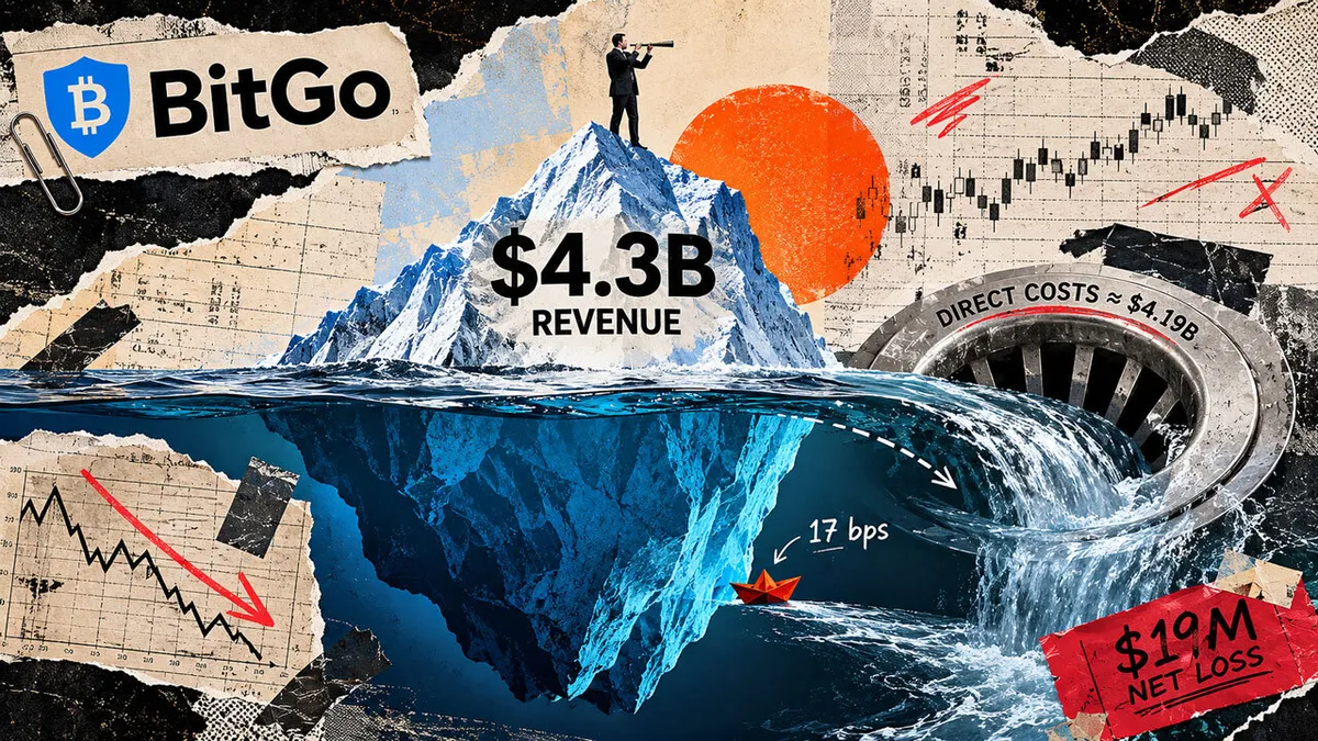 BitGo reports $4.3 billion in revenue, but costs consume nearly all of it