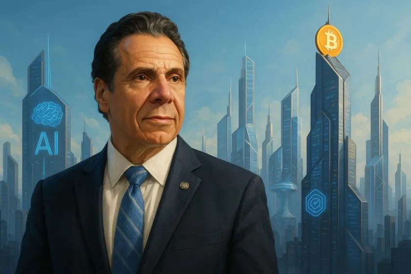 Andrew Cuomo liderará alianza entre OKX y la Bolsa de Nueva York para impulsar tokenización de activos