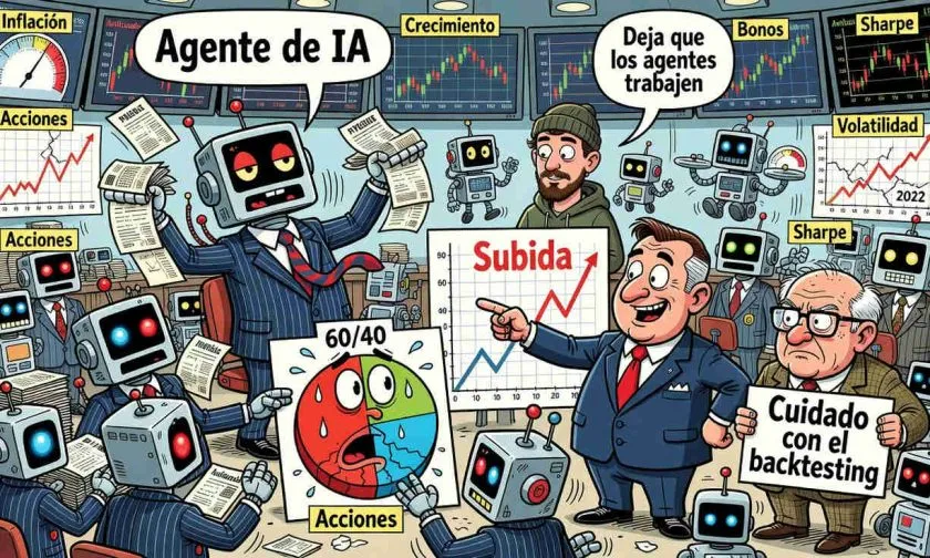Agentes de IA de JPMorgan vencen a la estrategia clásica 60/40 en pruebas históricas