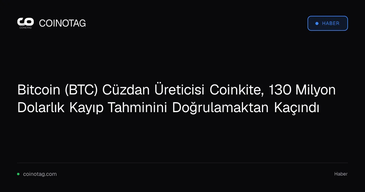 Coinkite, Coldcard ihlali sonrası 130 milyon dolarlık kayıp tahminine katılmadı