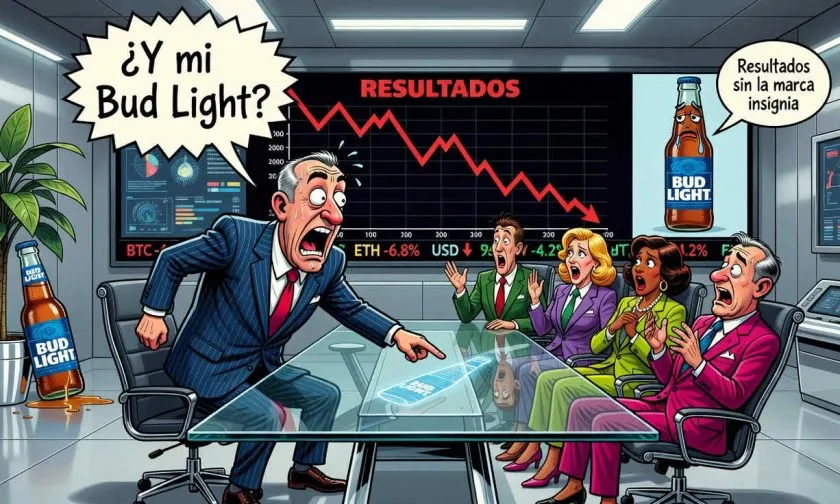 Bud Light desaparece de la foto de AB InBev: ¿el fin de una era?