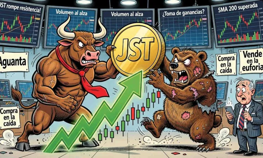 JST avanza 3,05% el 13 de agosto, ¿se aproxima un nuevo máximo anual?