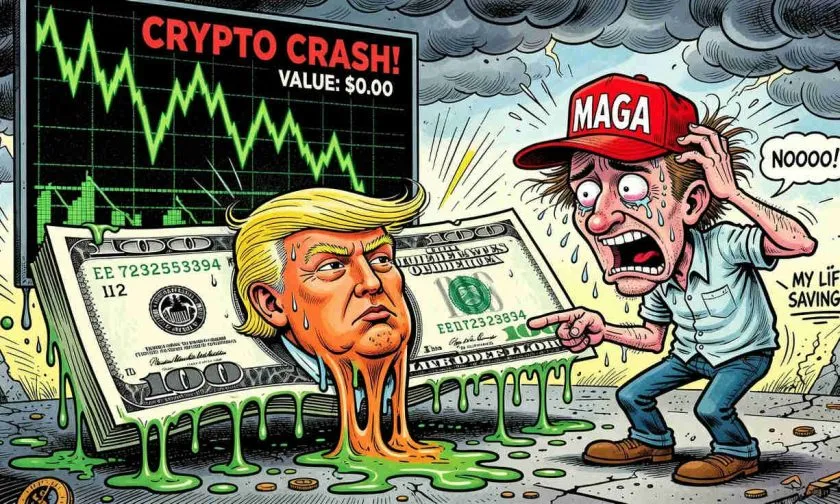 El token MAGA (TRUMP) rebota un 4.85% pero su colapso del 97% mantiene a los inversores en alerta