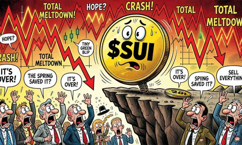 Sui ($SUI) se dispara un 11% en un solo día: ¿es el fin de la sangría o un espejismo alcista?