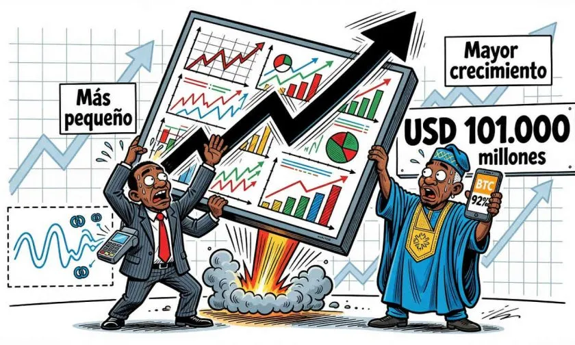 Nigeria y Sudáfrica impulsan el mercado cripto en África subsahariana